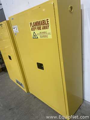 Lot of 2 - 45 Gallon Flammable Storage Cabinets