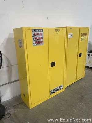 Lot of 2 - 45 Gallon Flammable Storage Cabinets