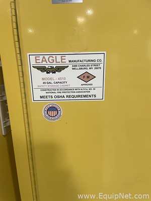 Lot of 2 - 45 Gallon Flammable Storage Cabinets