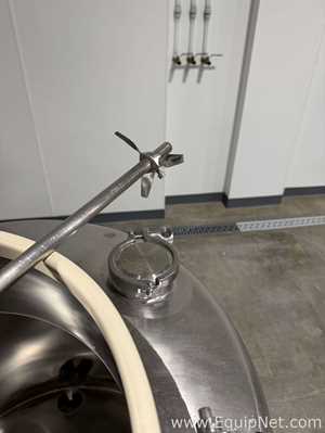 Reator de Aço Inoxidável aço inox Lee Industries, Inc. 60 PB with Lightnin EV1L33A Air Agitator 