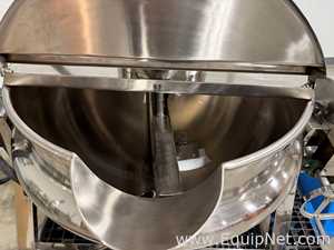 Reator de Aço Inoxidável aço inox OTHER 100L Electric Jacketed Kettle (26.5 Gallons).  26.5 Galão