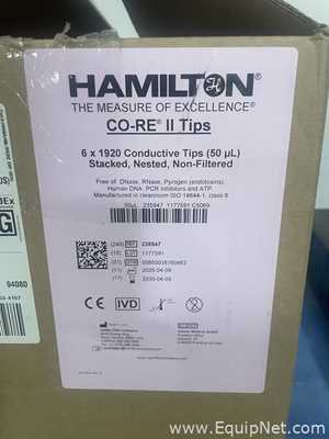 Lavadora - Placa Hamilton CO-RE Tips