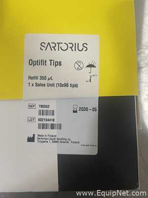 lote de   Consumível Sartorius Optifit Tips