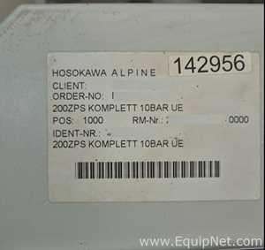 Clasificador Hosokawa Alpine Zirkoplex ZPS200