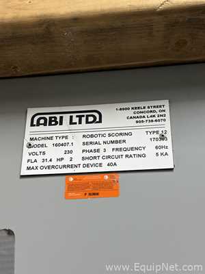 Artículo de Panadería ABI Ltd. 160407