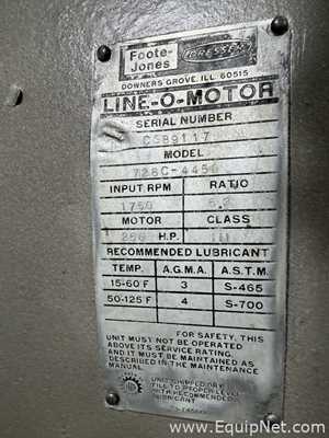 Motor WEG AGF 505 ZDZ. Sin usar