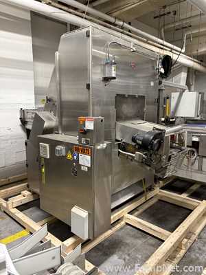 AMF Bakery Systems Saber 75 Band Slicer with Integrated Mark 75 Bread Bagger