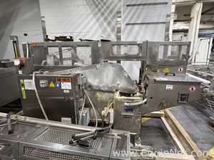 AMF Bakery Systems Saber 75 Band Slicer with Integrated Mark 75 Bread Bagger