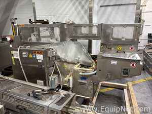AMF Bakery Systems Saber 75 Band Slicer with Integrated Mark 75 Bread Bagger