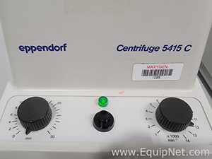 Lote de 2 Centrífuga para laboratorio Eppendorf-Brinkmann Instruments 5415 C