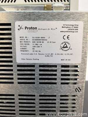 Generador de Hidrógeno Proton Energy 54-0100-0004