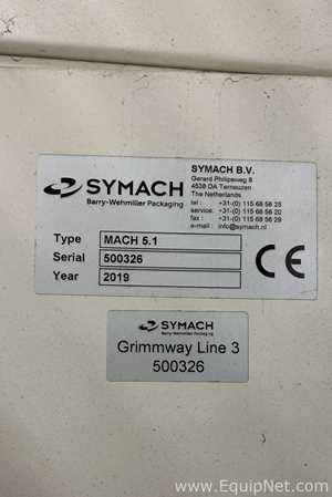 Paletizador e Despaletizador BW Integrated Systems Symach Mach 5.1 Palletizer