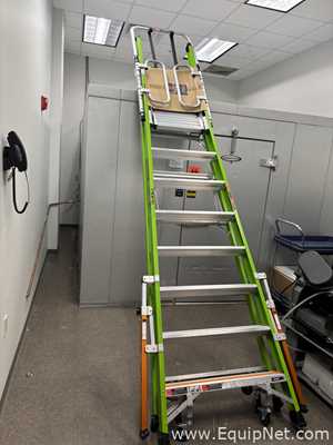 Little Giant WBB3145002 Safety Cage Platform Ladder With Wheels