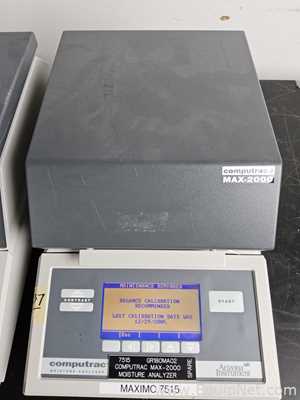 Lote de 2 Analizador de Humedad Arizona Instruments Computrac Max 2000