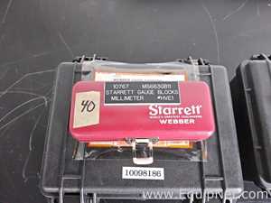 lote de  4 Equipamento para Calibragem Starrett 