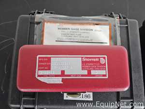 lote de  4 Equipamento para Calibragem Starrett 