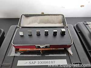 lote de  4 Equipamento para Calibragem Starrett 