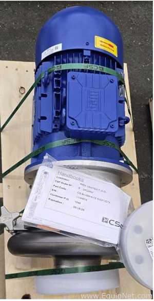 Unused CSF CS 80-260-4-12,5/ED.LQ78 Sanitary Stainless Steel Centrifugal Pump NEW ON SKID