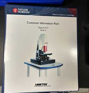 Taylor Hobson Ltd CCI Lite and HD Interferometric Microscope 3D Surface Profiler