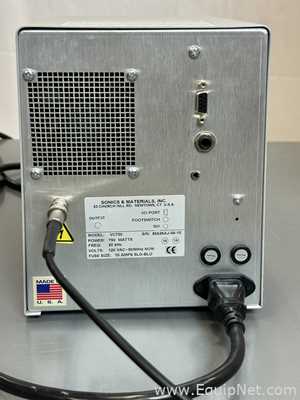 Sonics VC 750 Vibra Cell Ultrasonic Probe Sonicator With Custom Noise-Reducing Enclosure