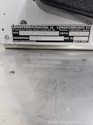 Lot of 2 Longford International  C350W8T-312SM Friction Feeders