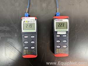 Lot of 2 Bioseb 8851 Rodent Thermometers