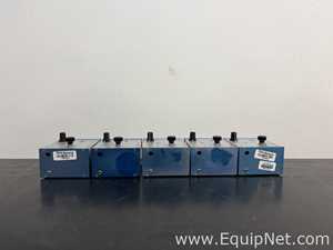 lote de  5 Equipamento para Biotério Hugo Sachs Elektronik 845