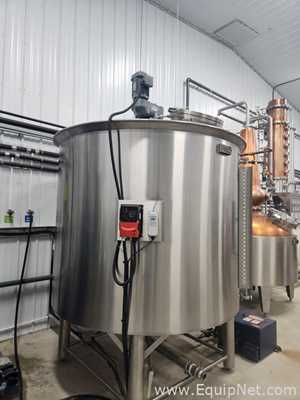 Specific Brewing Distilling 3,000 Liter Mash Cooker and Fermenter