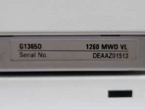 Sistema HPLC Agilent Technologies 1260