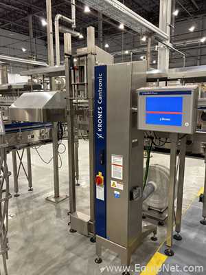 Krones Cantronic 709 Empty Can Inspection Systems