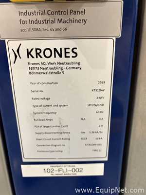 Máquina Verificadora Krones Checkmat 731