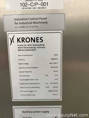 Krones VarioClean CIP System