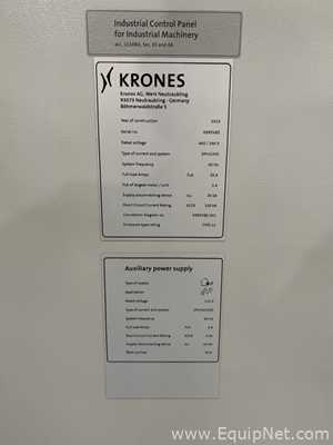 Paletizador Krones Pressant