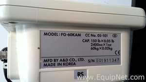 lote de  7 Balança de Laboratório AND Company Limited  FG 60KAM