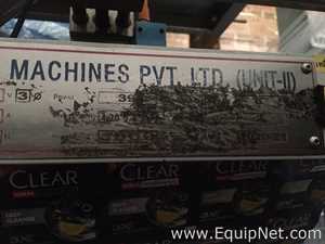 Lote de 3 Máquinas para Formado, Llenado, Sellado Shubham Flexible Packaging Machines Pvt Ltd SPM-1200L