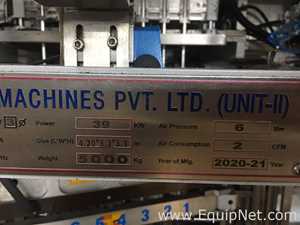 Lote de 3 Máquinas para Formado, Llenado, Sellado Shubham Flexible Packaging Machines Pvt Ltd SPM-1200L