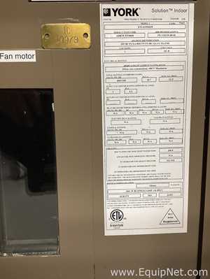 York XTI-039X039 Air Handling Unit