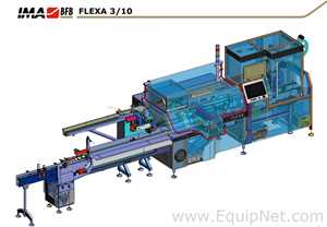 IMA - BFB End of Line Vial Packaging Line for Single Vials into Carton with Automatic Case Packer
