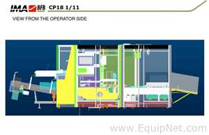 IMA - BFB End of Line Vial Packaging Line for Single Vials into Carton with Automatic Case Packer