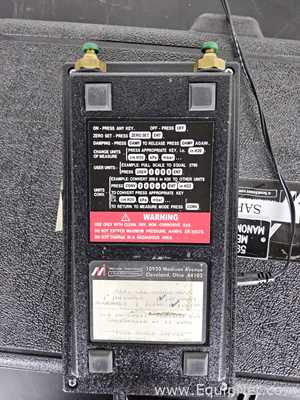 Lot of 2 Meri Cal Instrument LP2000I Manometers
