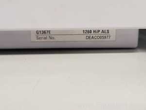 Agilent Technologies 6230 TOF LC/MS  Spectrometer with Agilent 1260 and 1290 Series HPLC System