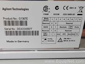 Agilent Technologies 6230 TOF LC/MS  Spectrometer with Agilent 1260 and 1290 Series HPLC System