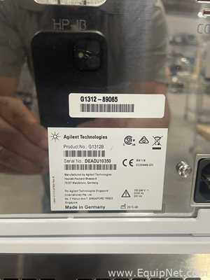 HPLC Agilent Technologies HPLC System