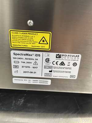 Leitor de MicroPlaca Molecular Devices SpectraMax iD5