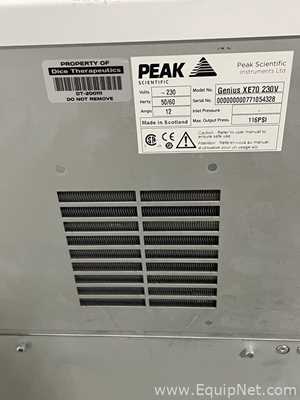 Generador de Nitrógeno Peak  genius XE70