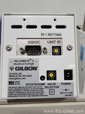 Gilson GX-281 Liquid Handler with Gilson 333 and 334 Pumps and Gilson 159 UV/Vis