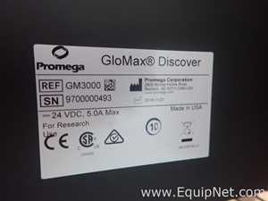 Promega GloMax Discover GM3000 Microplate Reader