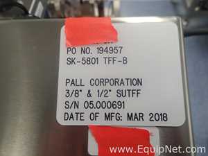 Pall Life Sciences Three Eighths and Half Inch SU-TFF Filtration Unit
