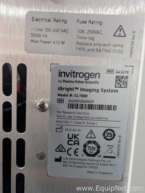 Invitrogen iBright CL1500 Imaging System