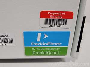 Perkin Elmer DropletQuant UV-Vis Spectrophotometer